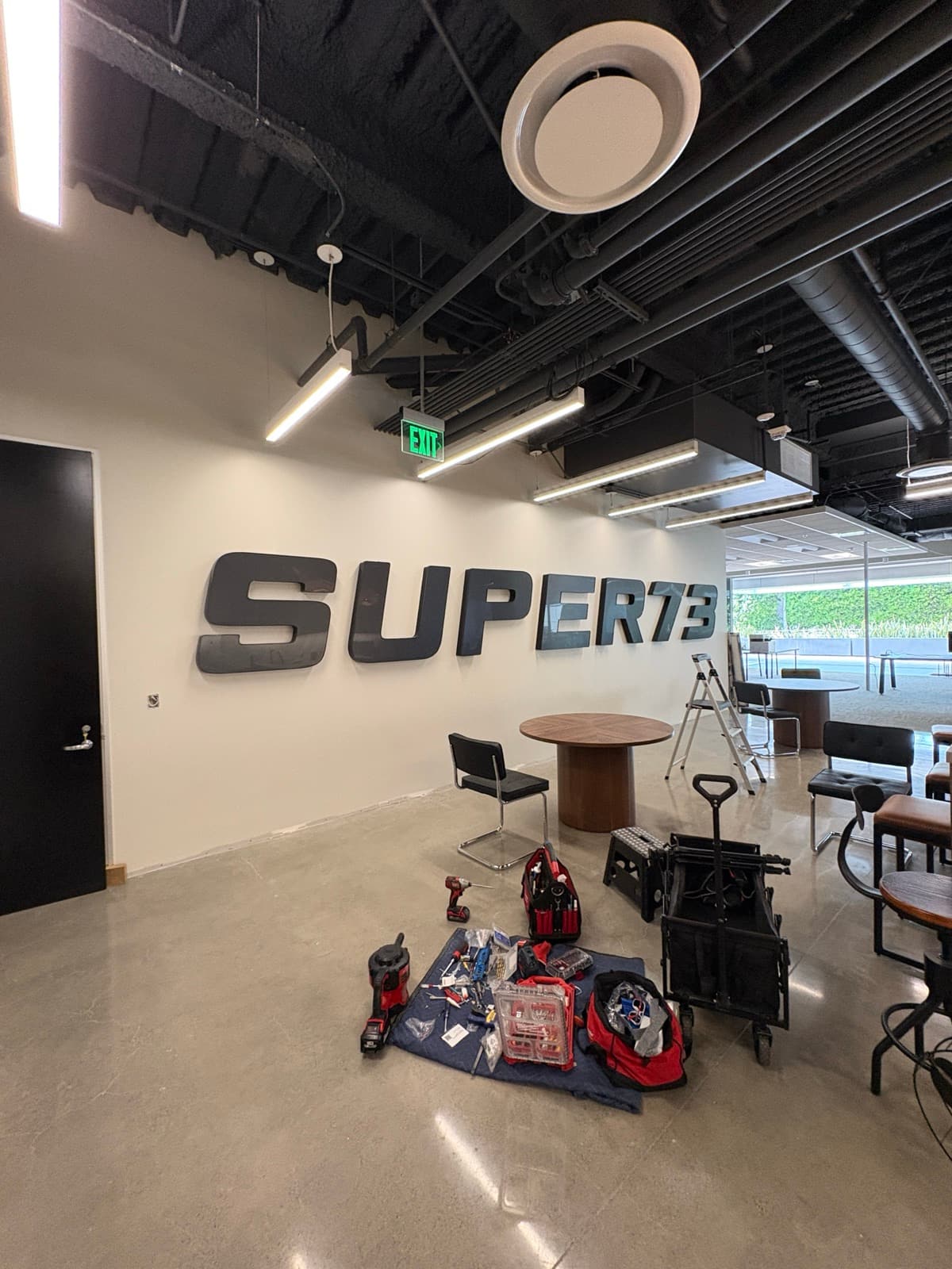 Wall Sign Installation