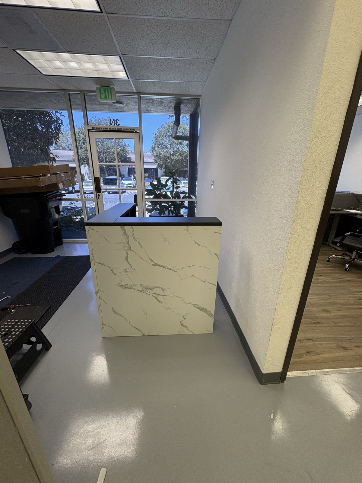 Reception Desk Assembly and Installation photo 3