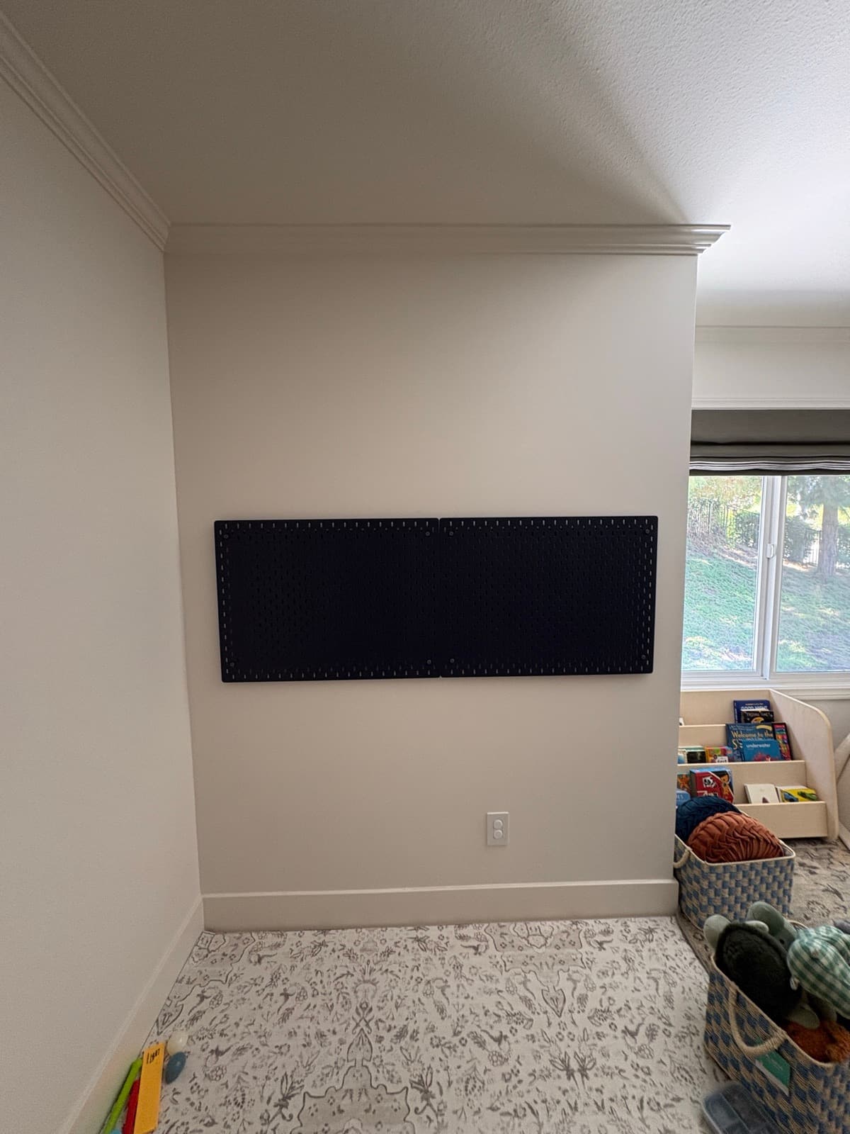 Wall Pegboard Installation Service