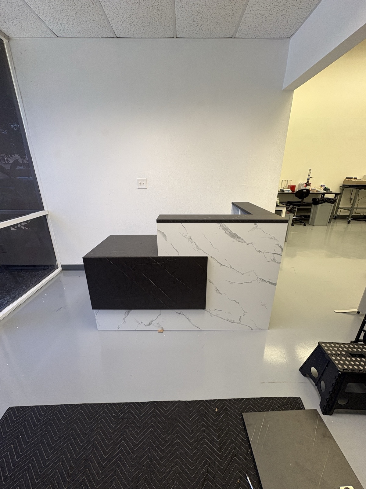 Reception Desk Assembly and Installation photo 1